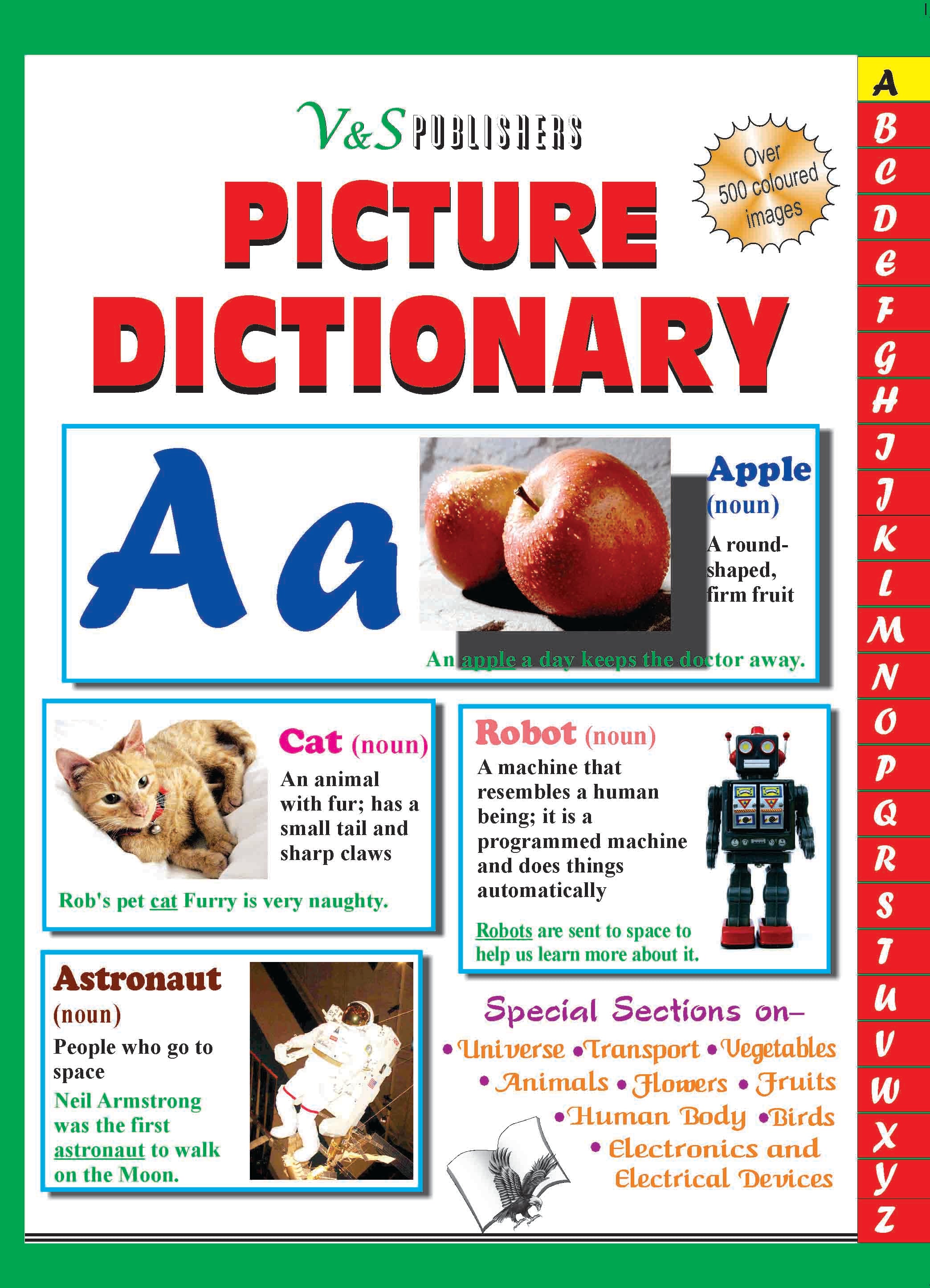 Picture Dictionary by Tanvir Khan – V&S Publishers