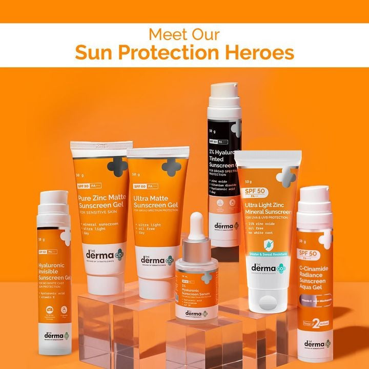 Ultra Light Zinc Mineral Sunscreen with SPF 50 For Broad Spectrum, UVA, UVB & Protection - 50g image 10