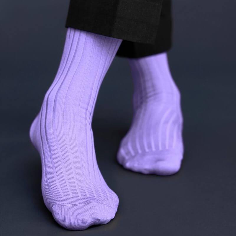 Socksoho Luxury Men Socks Lavender Edition (image 2)