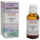 Lord's Ipecacuanha Dilution - 30 ml