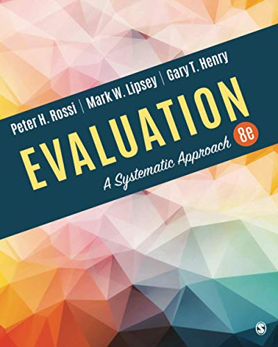 Evaluation: A Systematic Approach 8ed