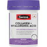 Swisse Collagen+ Hyaluronic Acid - 30 Tablets
