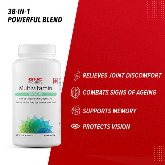 GNC Women's Multivitamin - Mature Health Formula - 120 Tabs image 2
