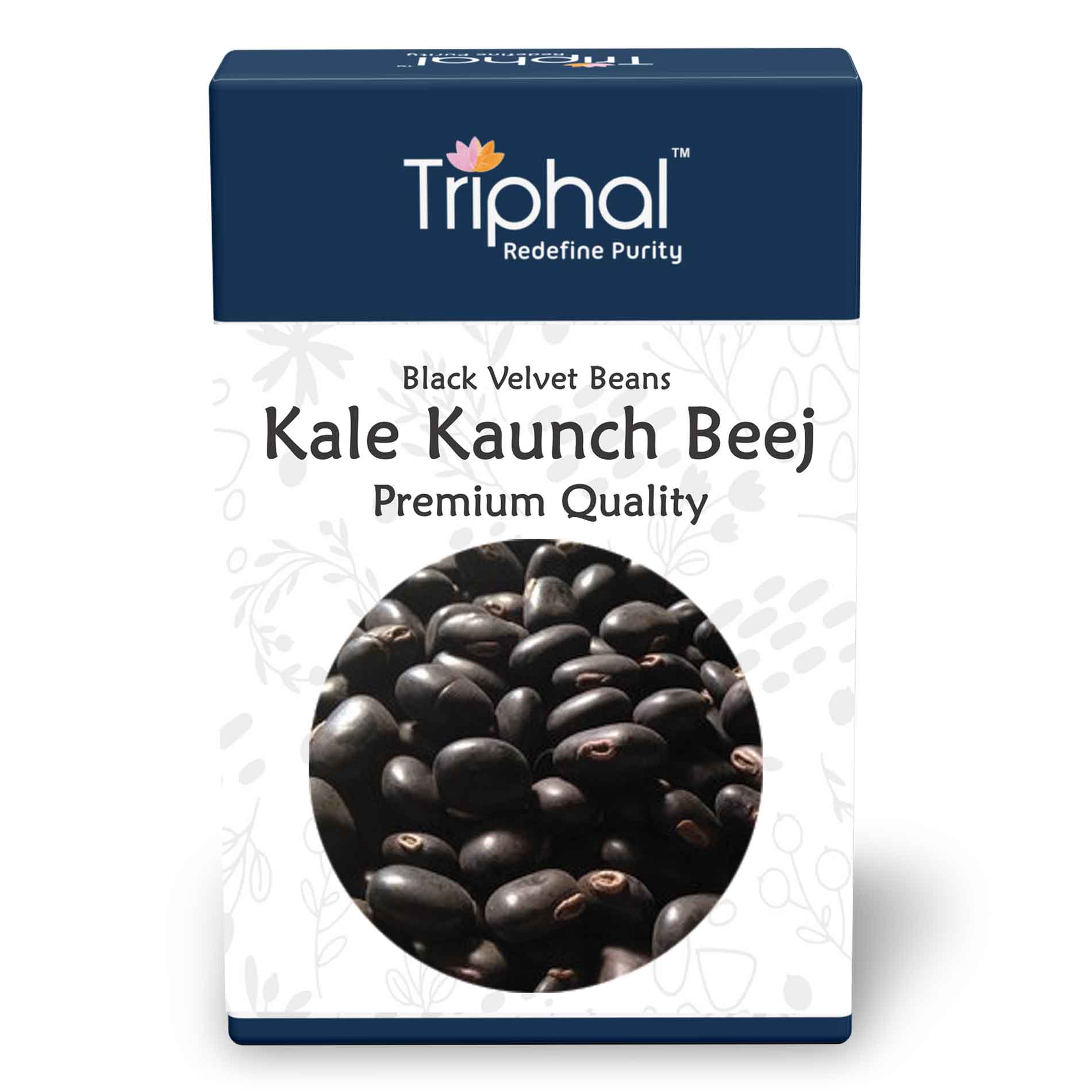 Triphal Kaunch Beej Kale – Black Velvet Beans image 6