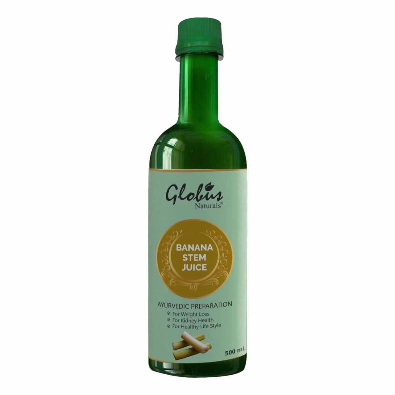 Globus Naturals Banana Stem Juice For  & Healthy Heart & Liver & Kidney - 500 ml