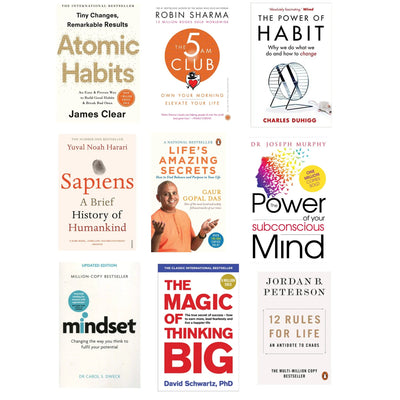 Self Motivation Books Combo (Set of 9)- Paperback