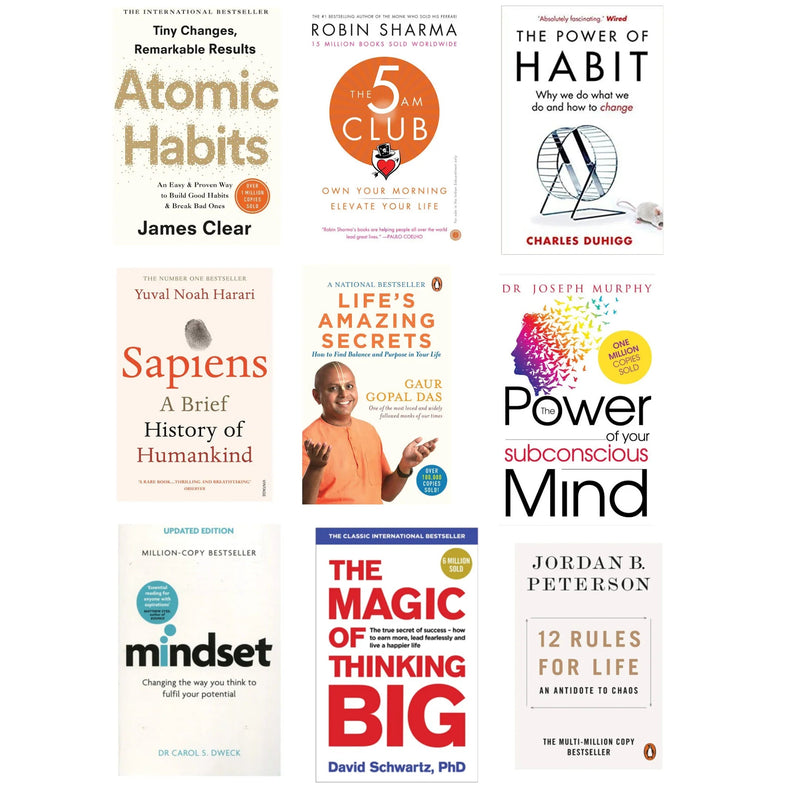 Self Motivation Books Combo (Set of 9)- Paperback
