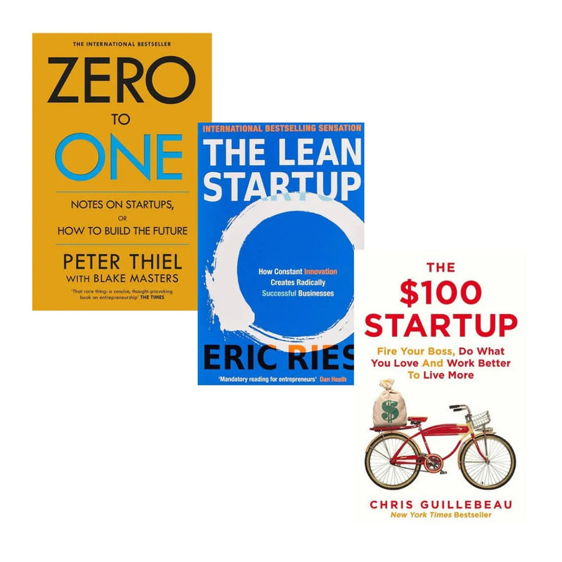 Startup Books Combo (Set of 3)- Paperback