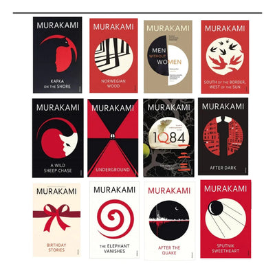 Murakami Complete Books Combo Box Set (Pack of 12 Books)-Paperback