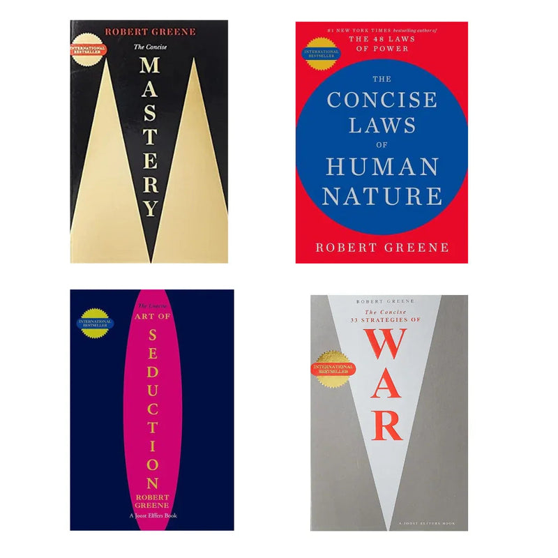 Robert Greene concise Books Combo (Set of 4)- Paperback book