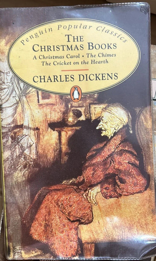 The Christmas Book by Charles Dickens - old paperback