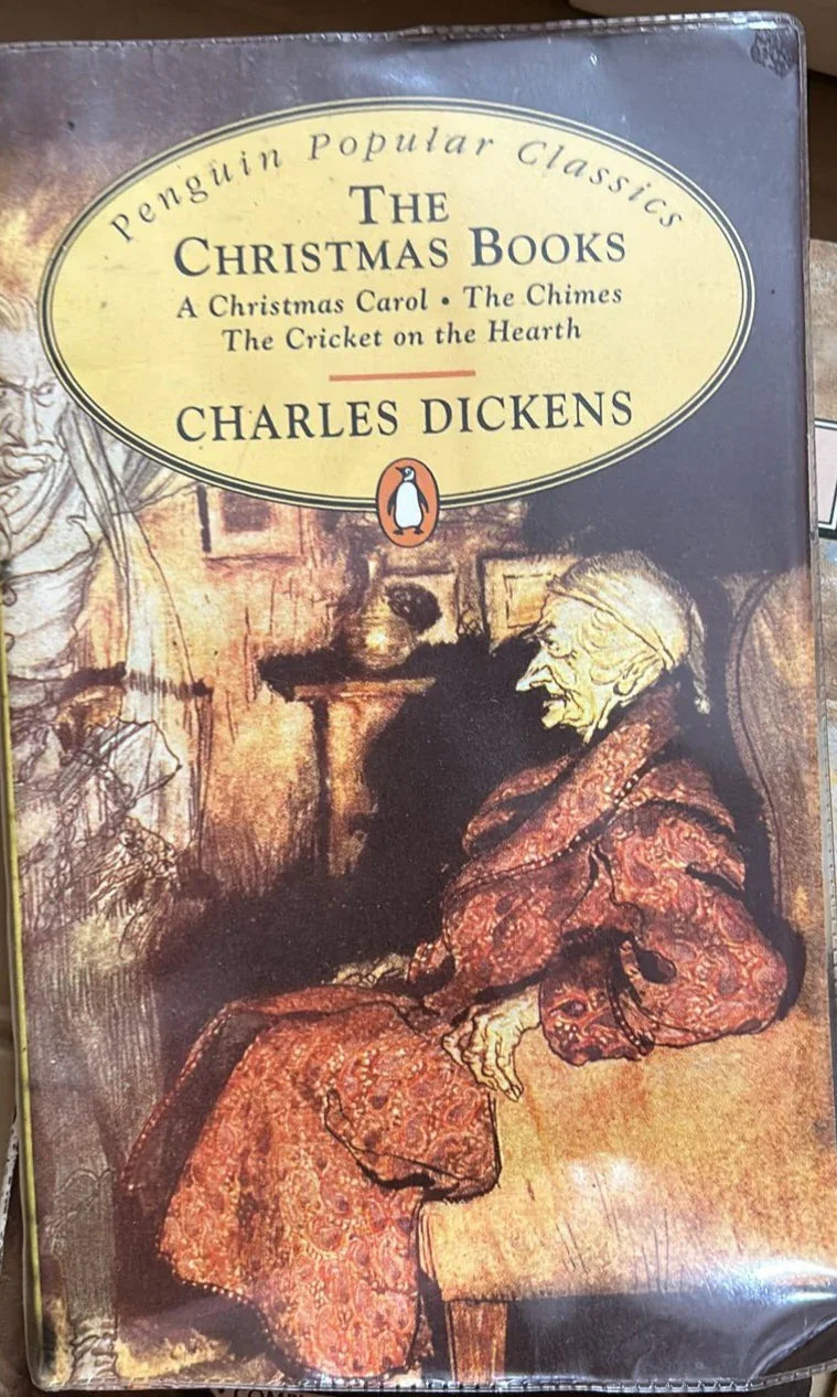 The Christmas Book by Charles Dickens - old paperback