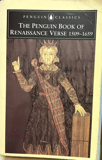 The Penguin Book of Renaissance Verse: 1509-1659 by H. Woudhuysen - old paperback