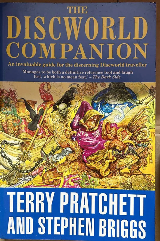 The Discworld Companion by Terry Pratchett - old paperback