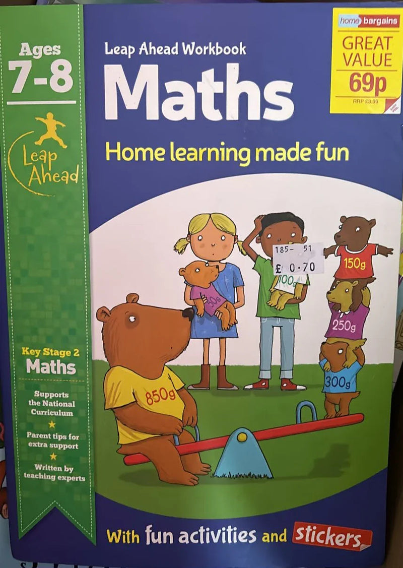 Leap Ahead Workbook Maths by Igloo - old paperback