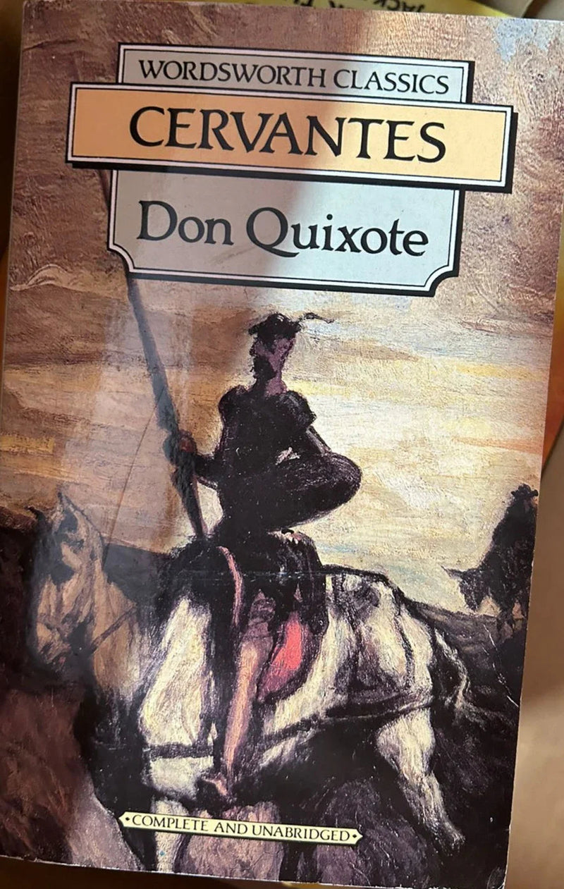 Don Quixote by Miguel de Cervantes - old paperback
