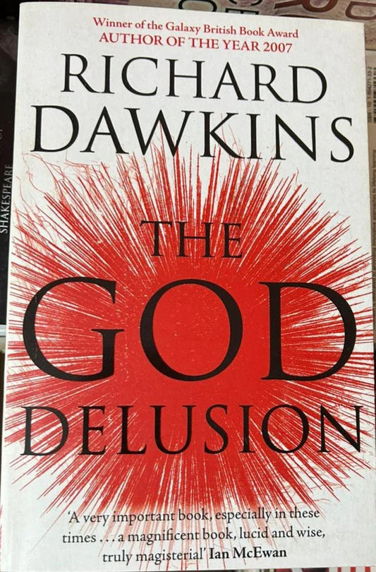 The God Delusion by Richard Dawkins - old paperback