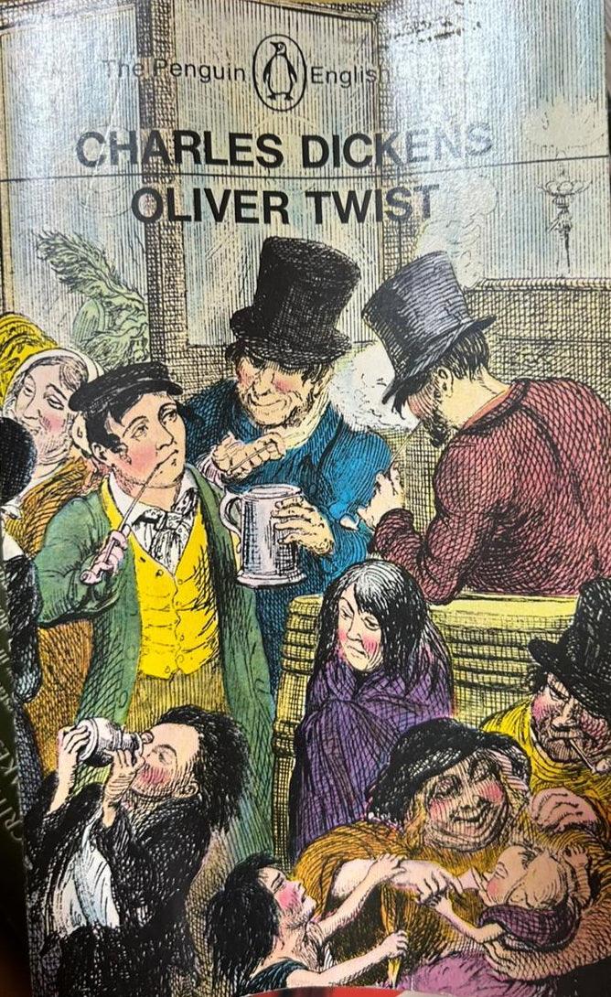 Oliver Twist by Charles Dickens - old paperback