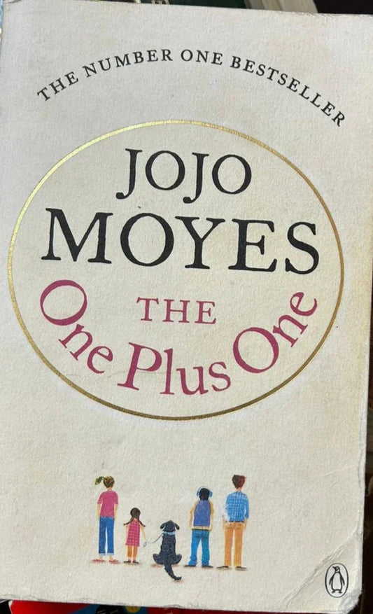 The One Plus One by Jojo Moyes - old paperback
