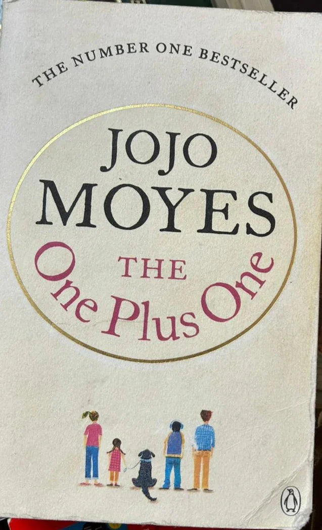 The One Plus One by Jojo Moyes - old paperback