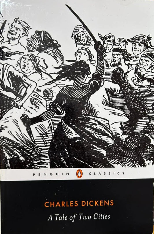 A Tale of Two Cities By Charles Dickens - old paperback