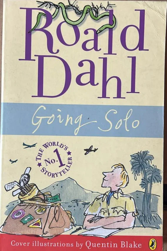 Going Solo by Roald Dahl - old paperback