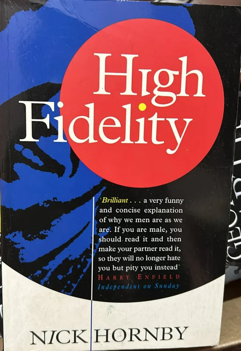 High Fidelity by Nick Hornby - old paperback