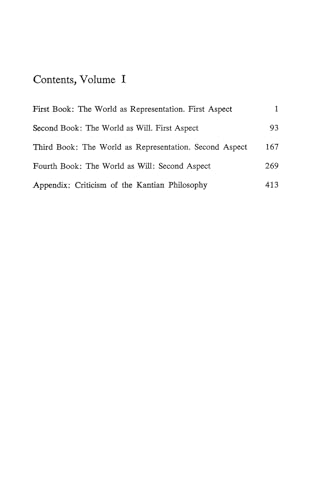 The World as Will and Representation, Vol. 1 by Schopenhauer, Arthur (image 3)
