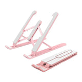 Adjustable Laptop Stand Holder with Built-in Foldable Legs and High Quality Fibre