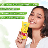 Beetroot Hydraful Sunscreen With Beetroot & Hyaluronic Acid - 50 g image 2