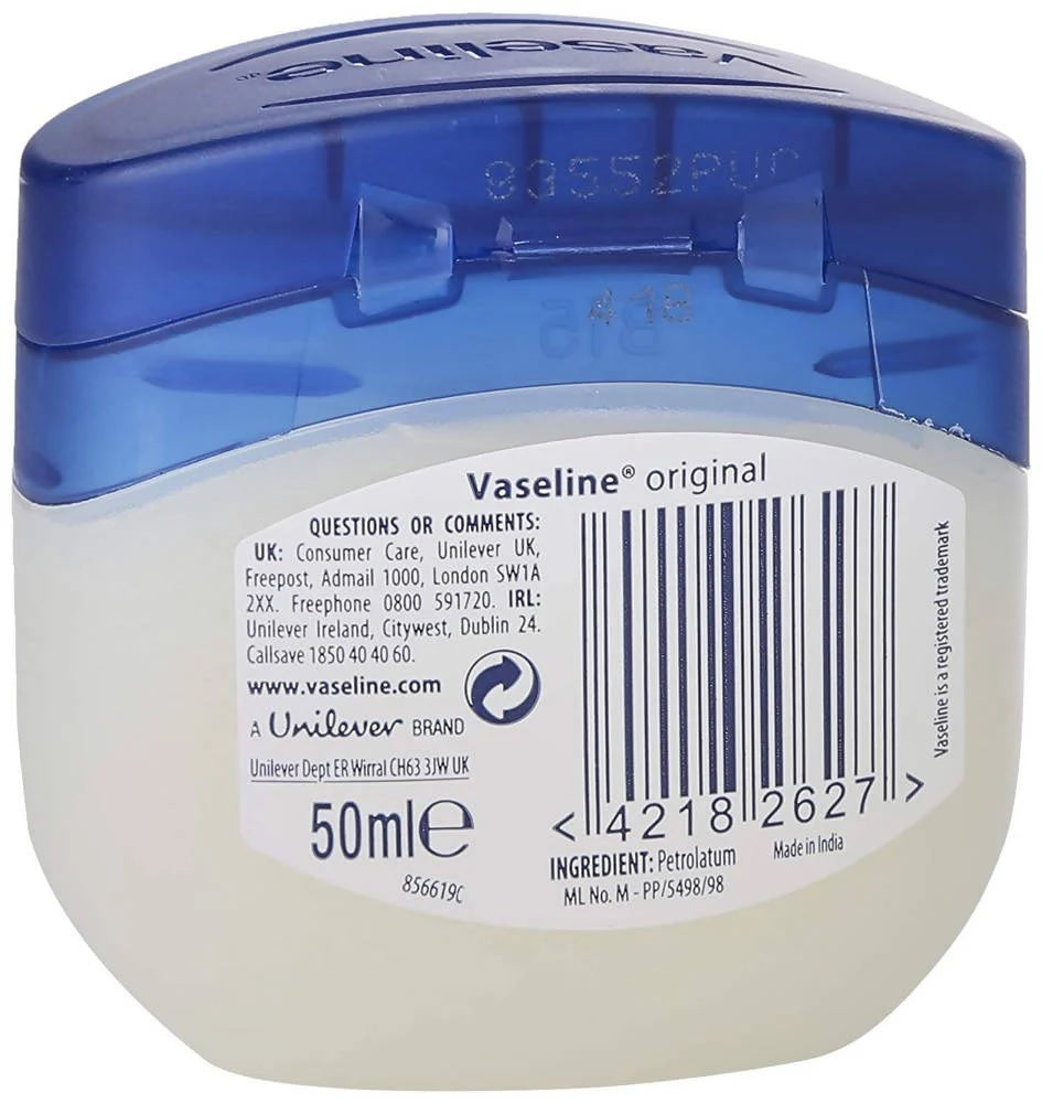 Vaseline Pure Petroleum Jelly -50 gm image 2