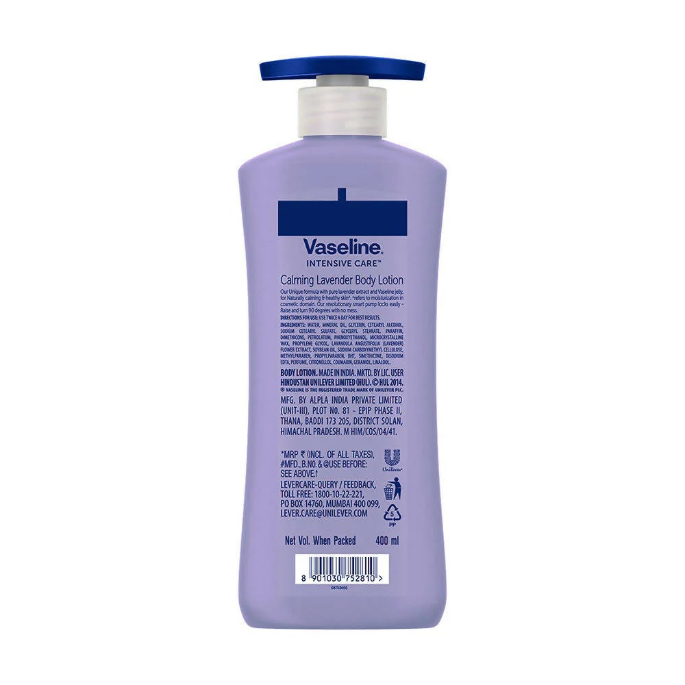 Vaseline Calming Lavender Body Lotion -400 ml image 2