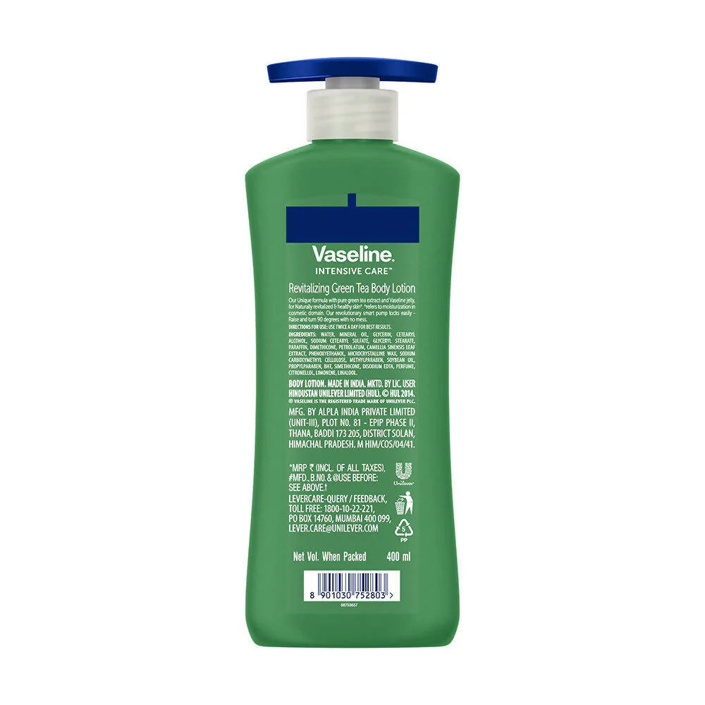 Vaseline Revitalizing Green Tea Body Lotion -400 ml image 2