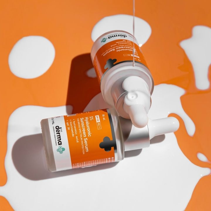 1% Hyaluronic Acid Sunscreen Serum with SPF 50 & Niacinamide - 30ml image 2