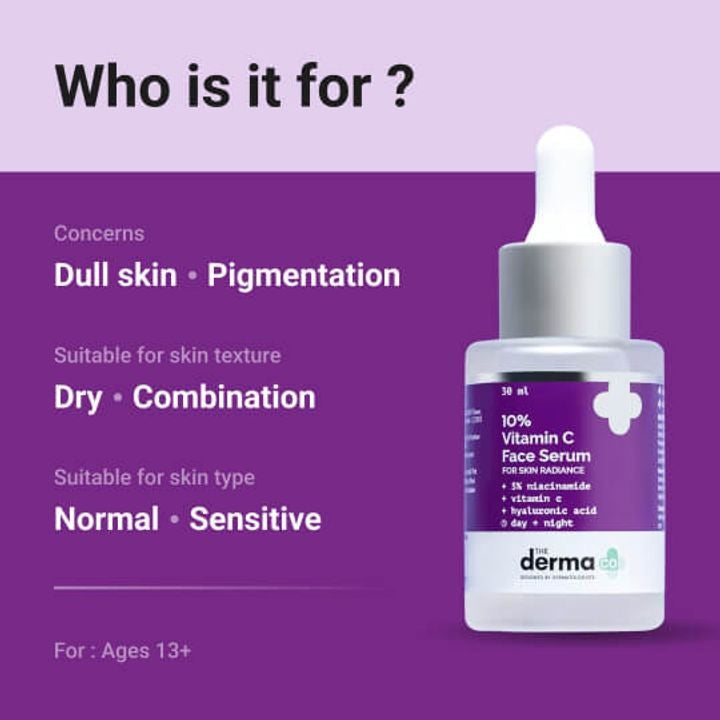 10% Vitamin C Face Serum with 5% Niacinamide 30ml image 2