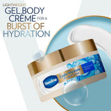 Vaseline Light Hydrate Gel Body Creme -180 gm image 2