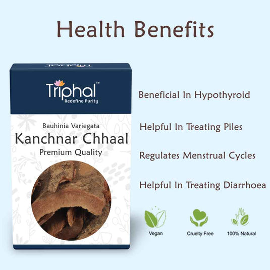 Triphal Kanchnar Bark Powder – Kachnar Chaal Churn – Bauhinia Variegata image 5