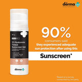 1% Hyaluronic Tinted Sunscreen Gel for Broad Spectrum Protection - 50g image 3