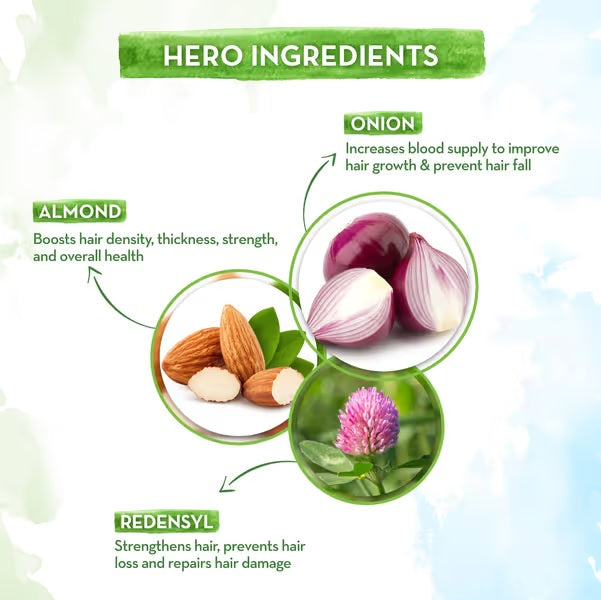 Onion Hair Oil with Onion Oil & Redensyl for Hair Fall Control - 200 ml image 3