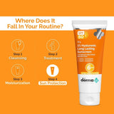 1% Hyaluronic Long Lasting Sunscreen, PA++++ with Hyaluronic Acid - 50 g image 3