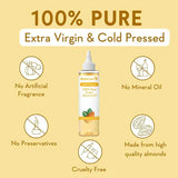 WishCare Pure Cold Pressed Sweet Almond Oil -100 ml image 2