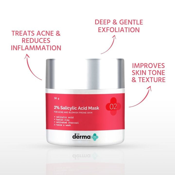 2% Salicylic Acid Mask - 50g image 3