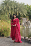Faux Blooming Embroidery Work Top Bottom & Dupatta image 3