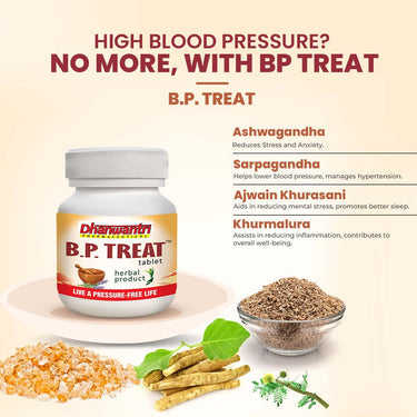 Dhanwantri Pharmaceutical BP Treat Tablets - 40 Tabs image 3