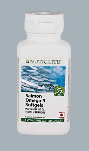 Nutrilite Salmon Omega-3 Softgels – 60 Count