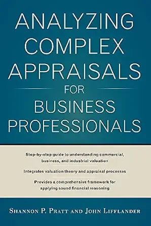 Analyzing Complex Appraisals For Business Professionals - Shannon P. Pratt, John Lifflander – Khel Sahitya Kendra