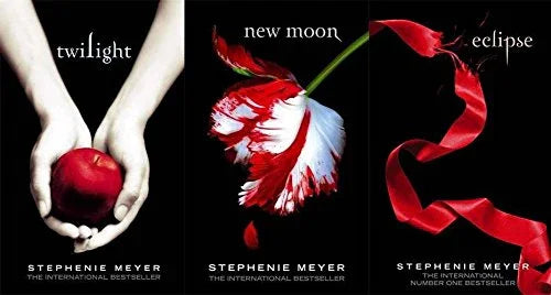Combo Pack of Twilight, New Moon & Eclipse old paperback