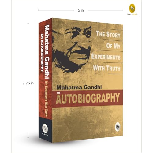 The Story of My Experiments With Truth by Mahatma Gandhi I Books on Non Violence and Truth I Inspirational Biographies I…
