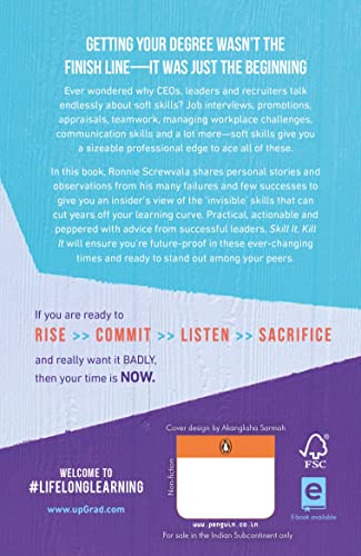 Skill It, Kill It: Fast-Forward Your Career With Ronnie Screwvala | Penguin Non-Fiction, Career Guide | Must Read Business…