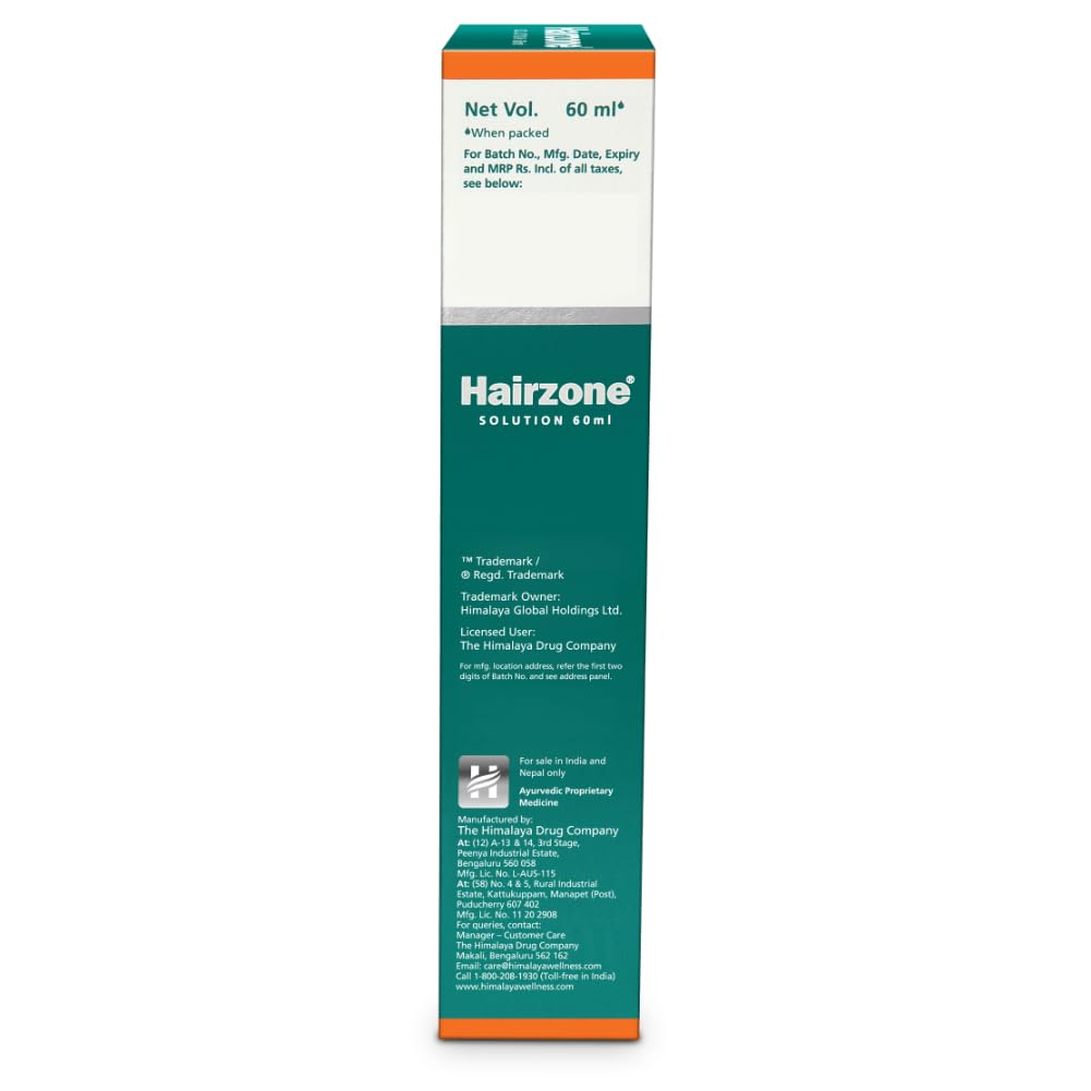 Himalaya Hairzone Solution -60 ml image 4